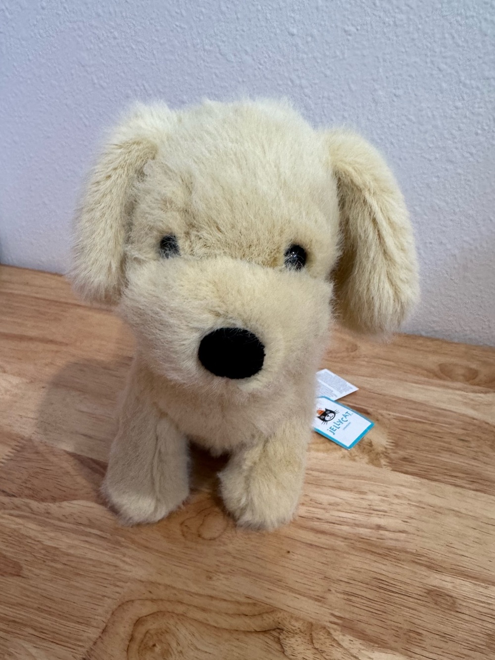 Jellycat Golden Puppy Plush Dog Cream Beige With Tags Retired Style